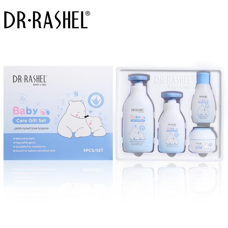Dr Rashel Baby Care Gift Set – 4-in-1 Newborn Skin Care Kit