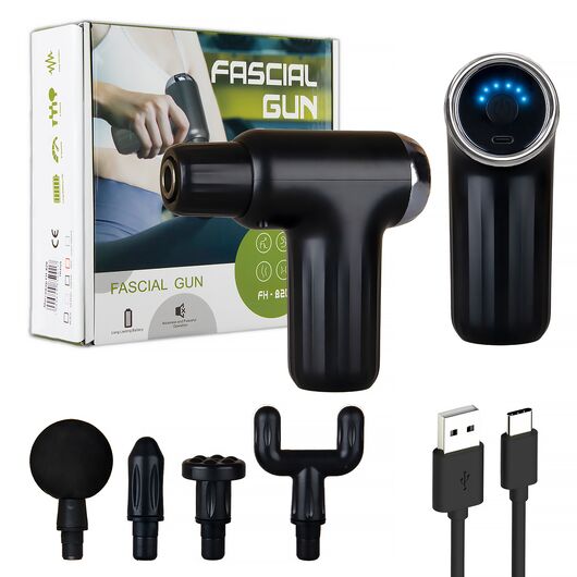 Muscle Massage Gun – Portable Muscle Massager with 6 Vibration Modes & Type-C Charging