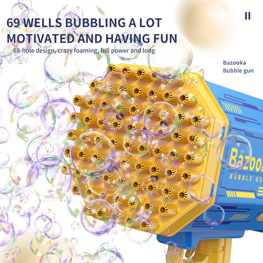 Bazooka Bubble Gun 69-Hole