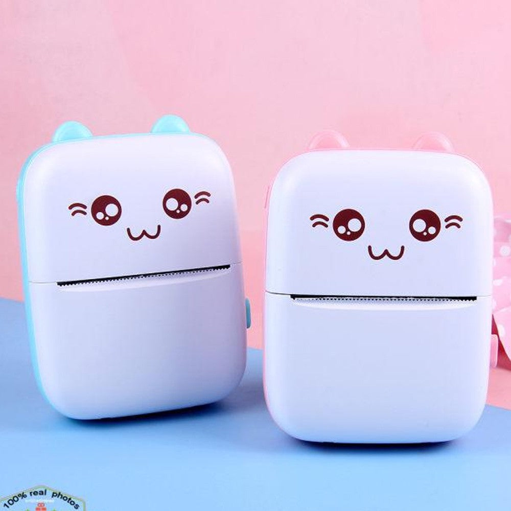 Portable Mini Pocket Printer – Bluetooth Thermal Printer for Photos, Labels & Notes (Ink-Free)