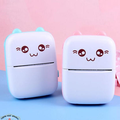 Portable Mini Pocket Printer – Bluetooth Thermal Printer for Photos, Labels & Notes (Ink-Free)
