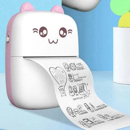 Portable Mini Pocket Printer – Bluetooth Thermal Printer for Photos, Labels & Notes (Ink-Free)