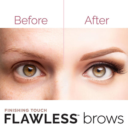 Flawless Brows Eyebrow Hair Remover with LED Light for Women