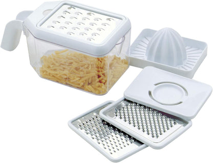 5-in-1 Multi-Grater With Juicer & Egg Separator