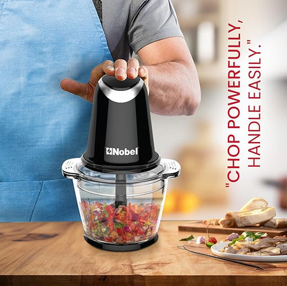 Nobel Electric Food Chopper – Compact Vegetable & Meat Grinder