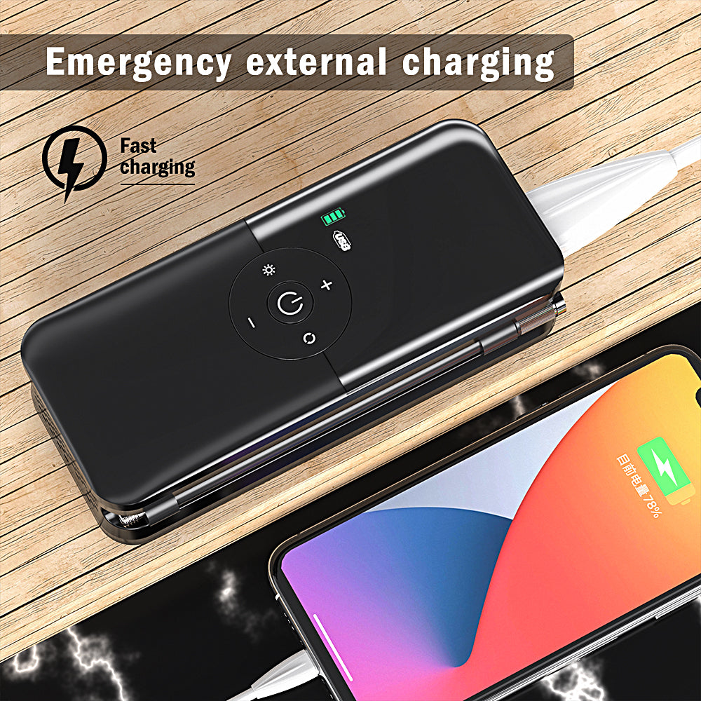 Portable Electric Air Pump – Fast, Compact & Powerful Inflator for Cars, Bikes, and Home Use