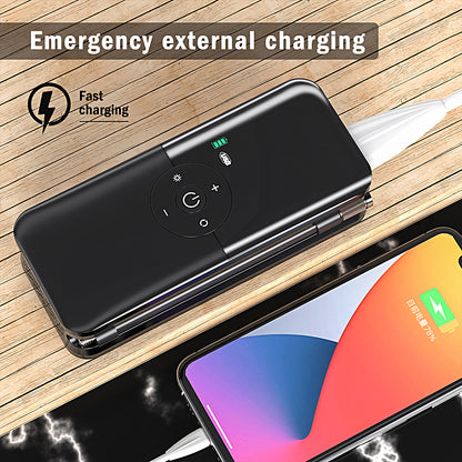 Portable Electric Air Pump – Fast, Compact & Powerful Inflator for Cars, Bikes, and Home Use