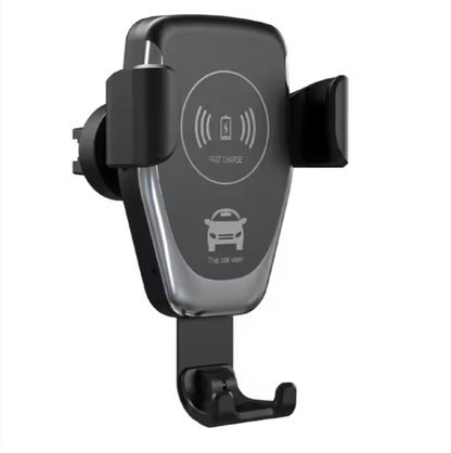 Wireless Quick Charger Car Holder | 10W Fast Charging Mount with Smart Touch & Infrared Sensor for Safe Hands-Free Driving