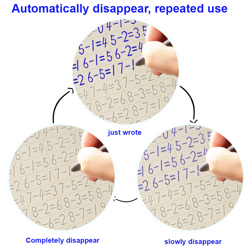 English Handwriting Practice Magic Book