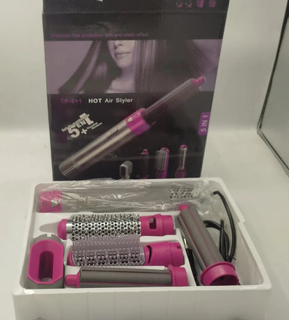 Ceramic Air Wrap Styler 5 in 1 – Hair Dryer, Curler, Straightener & Volumizer