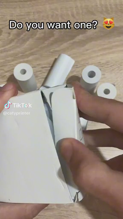 Portable Mini Pocket Printer – Bluetooth Thermal Printer for Photos, Labels & Notes (Ink-Free)